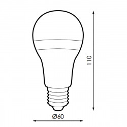 Bombilla LED E27 A60 10W ¡OFERTON!