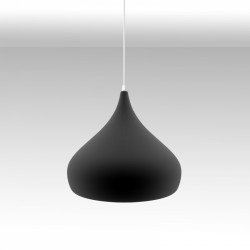 Lámpara de techo colgante moderno, colección Coppen Negro, es una lámpara elegante y minimalista
