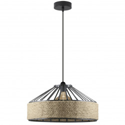 Lámpara de techo colgante, colección West, es una lámpara moderna y elegante que aporta un toque de rusticidad