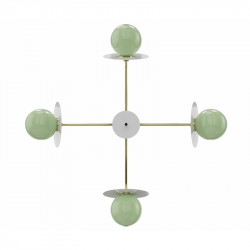 Lámpara de techo moderna Taurion es una pieza elegante y contemporánea que combina materiales de alta calidad
