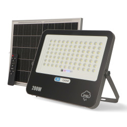El Foco Proyector Led Solar Milan 200W es una solución de iluminación exterior versátil y eficiente